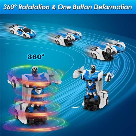 Remote Control Car,Rechargeable Transformable Remote Control Car for Boys& Girls - Picture 3 of 6